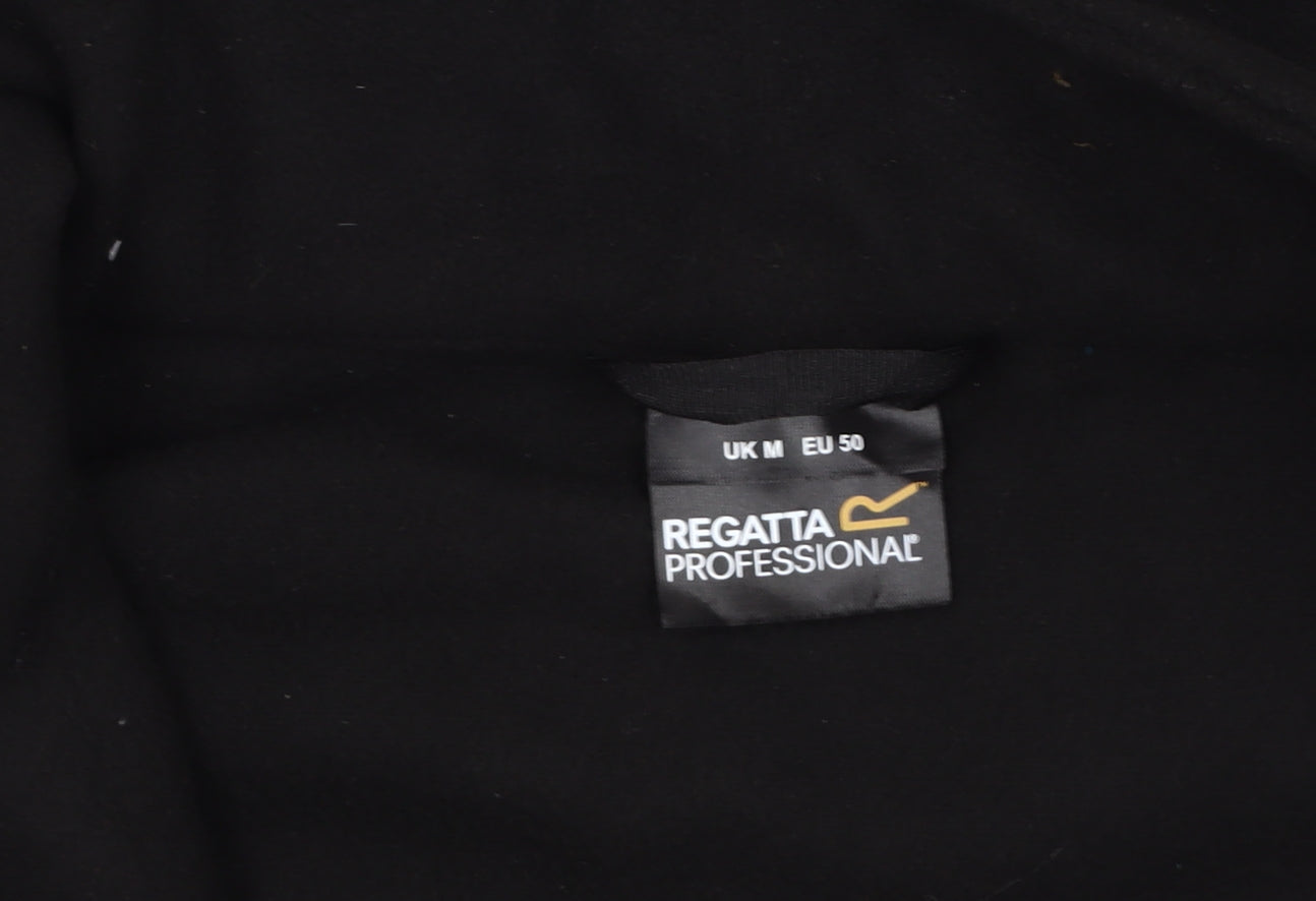 Regatta Men's Black Fleece Jacket M Full Zip Casual
