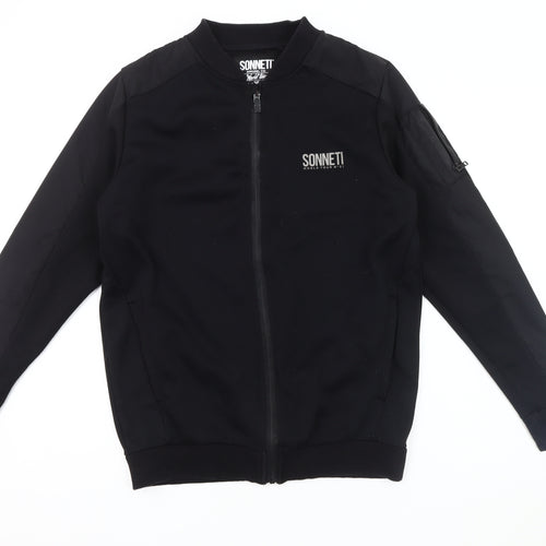 Sonneti Boys Black Bomber Jacket 13-14 Years