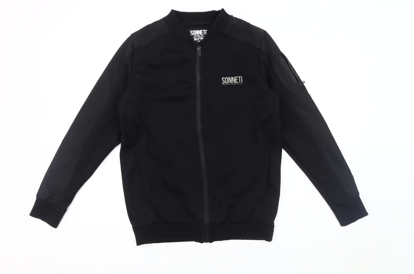 Sonneti Boys Black Bomber Jacket 13-14 Years