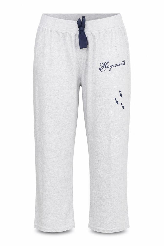 Front view of Harry Potter Women’s Grey Lounge Pants, size UK 14-16