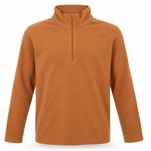 Mountain Warehouse Men's Brown Pullover Fleece Hoodie S