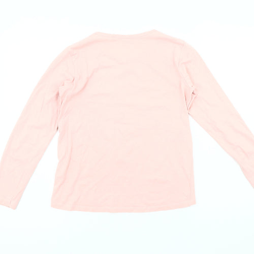 Mountain Warehouse Girls Pink Sequin Star Long Sleeve T-Shirt
