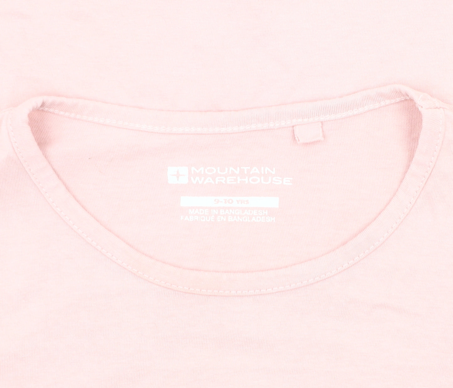 Mountain Warehouse Girls Pink Sequin Star Long Sleeve T-Shirt