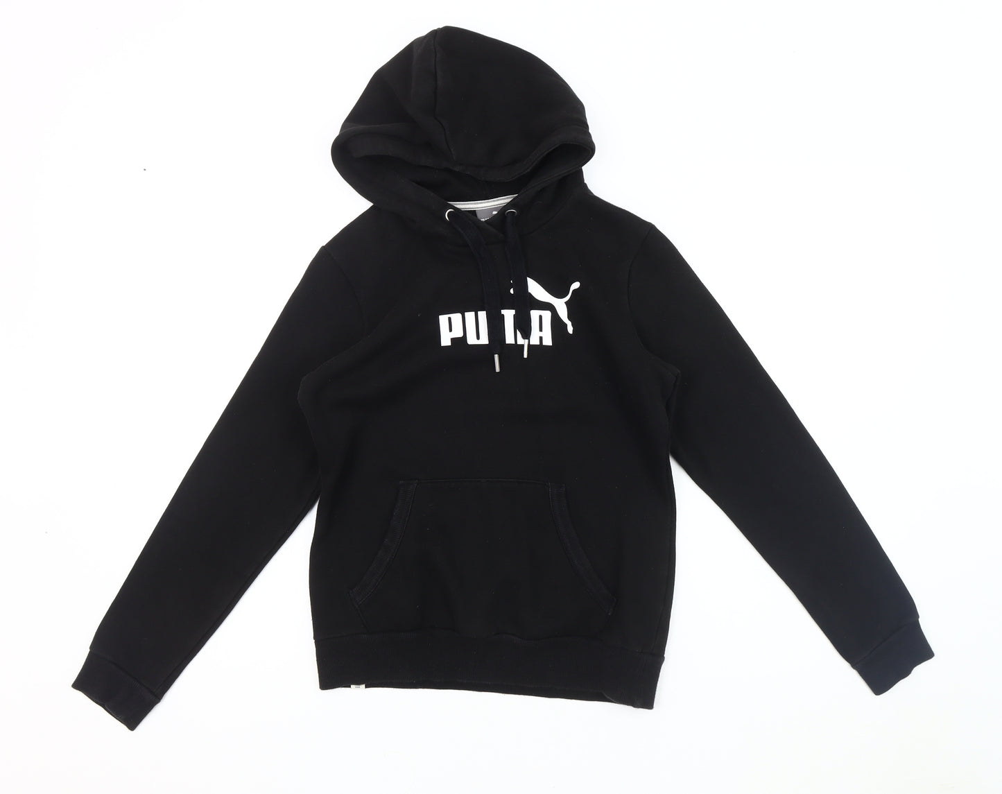 Puma Men's Black Graphic Print XS Hoodie