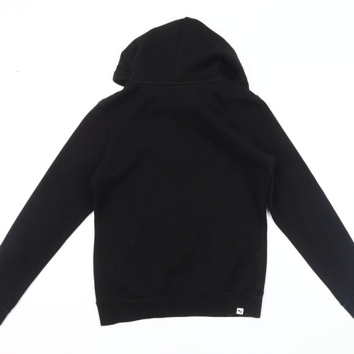 Puma Men's Black Graphic Print XS Hoodie