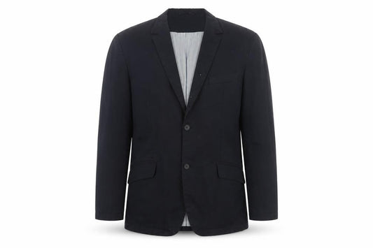 Front view of Austin Reed Men's Blue Blazer Jacket L Regular Fit