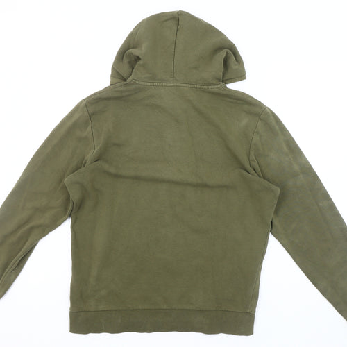 Jack & Jones Men's Green Pullover Hoodie Size S