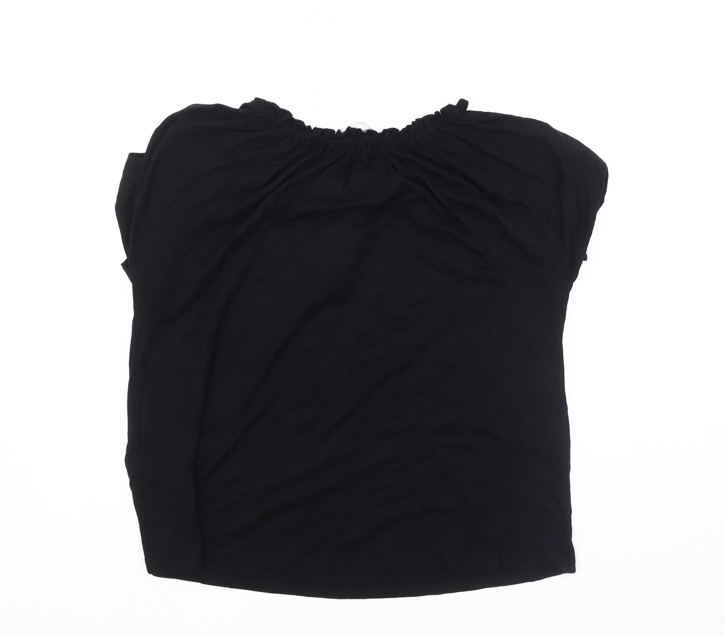 Red Herring Women's Black Sleeveless Off Shoulder Top