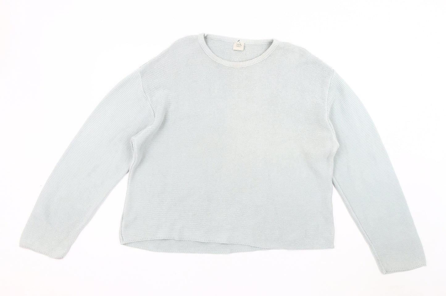 Noa Noa Women's White Jumper, M, Crew Neck, Knit