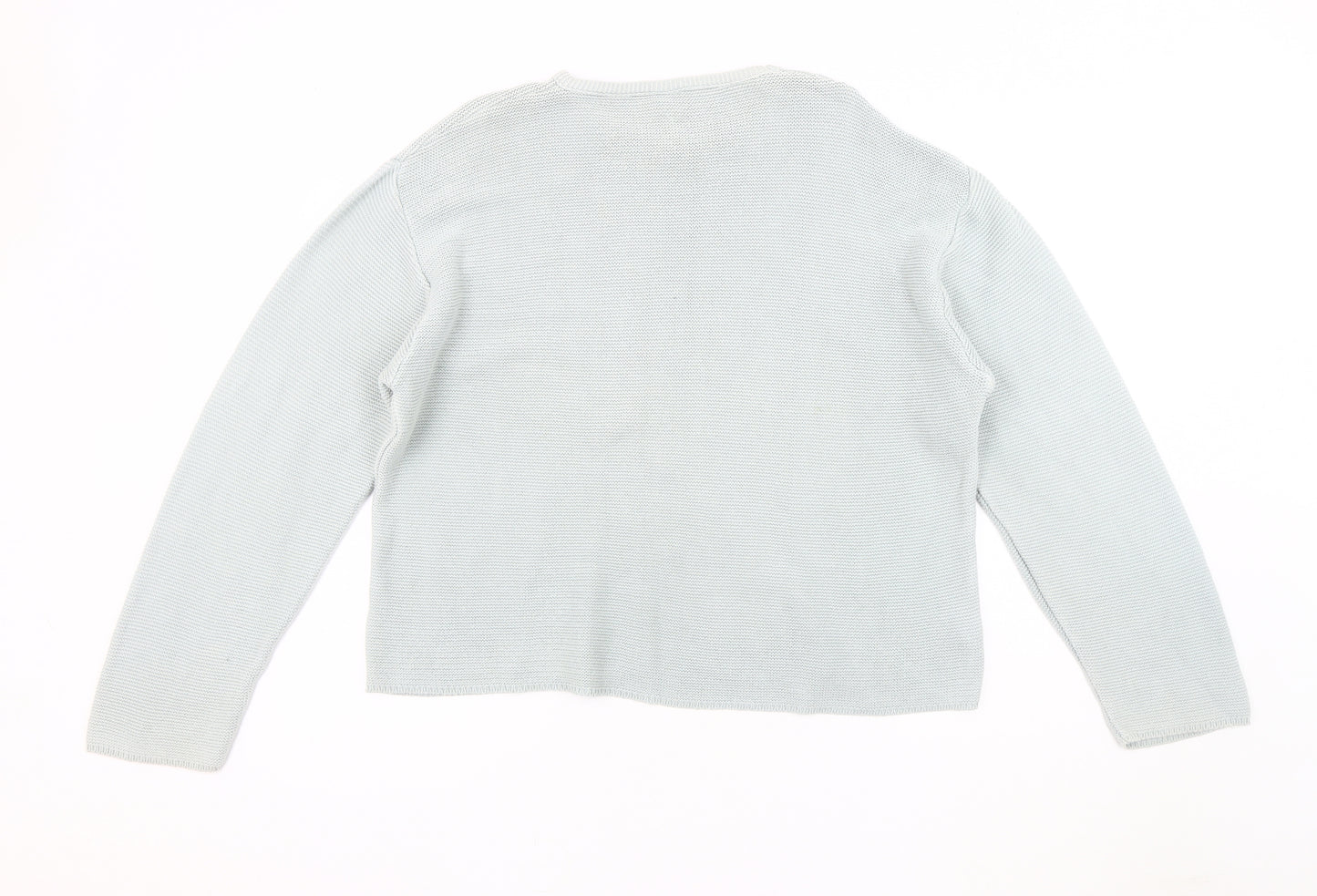 Noa Noa Women's White Jumper, M, Crew Neck, Knit