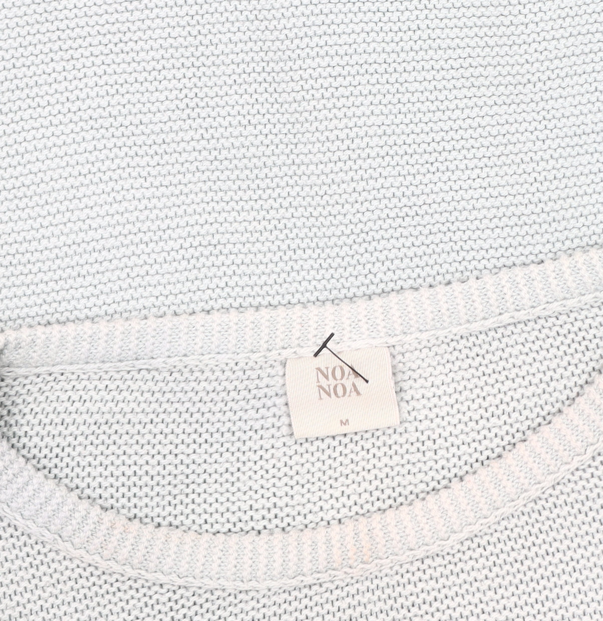 Noa Noa Women's White Jumper, M, Crew Neck, Knit