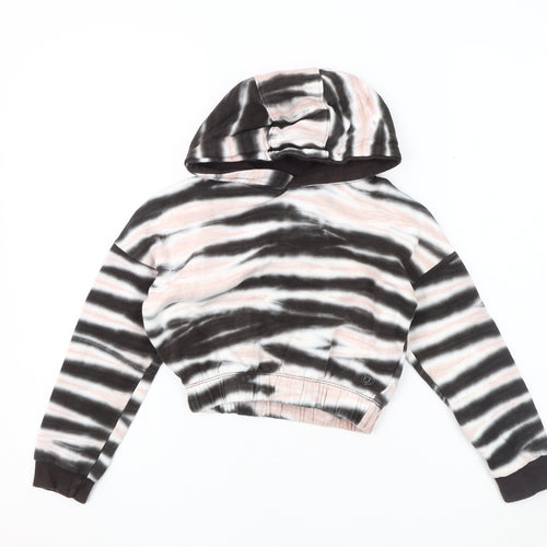 Firetrap Girls Multicoloured Hoodie, 7-8 Years, Fleece, Hooded