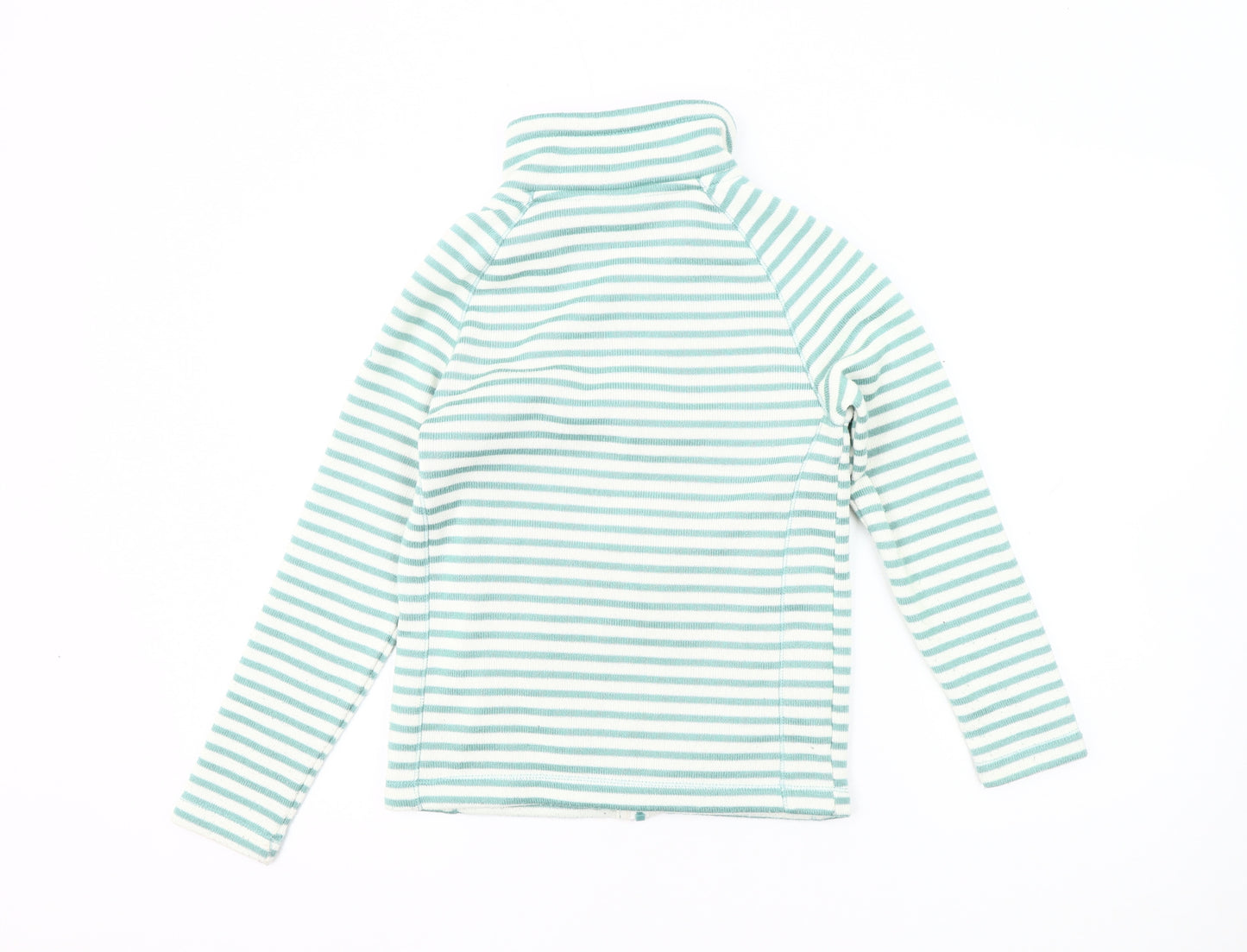 Craghoppers Girls Green Striped Jacket 9-10 Years