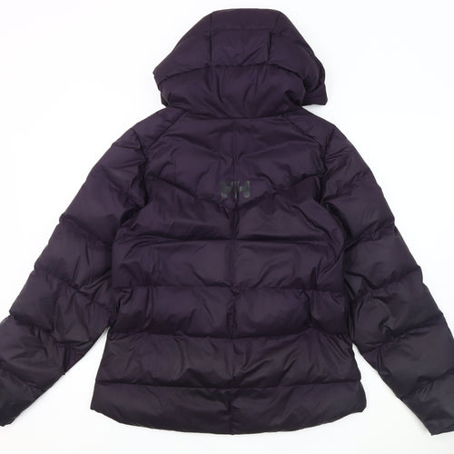 Helly Hansen Men's Purple Puffer Jacket M - Winter Outdoors