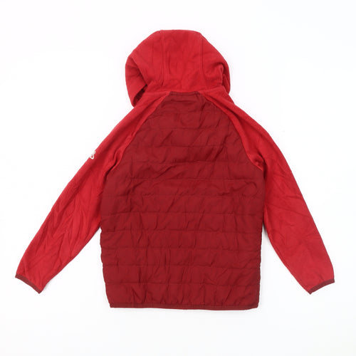 Craghoppers Boys Red Puffer Jacket 5-6 Years with Hood
