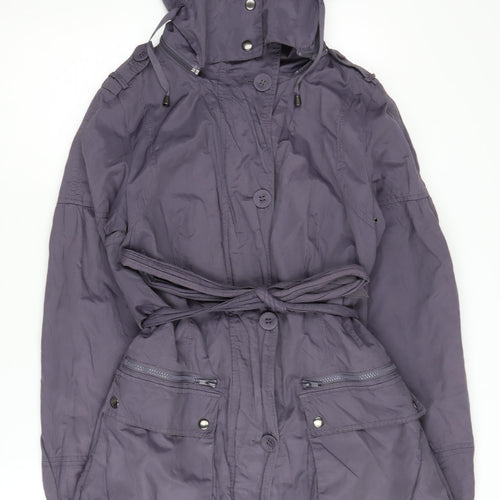 Marks & Spencer Women's Purple Parka Coat M