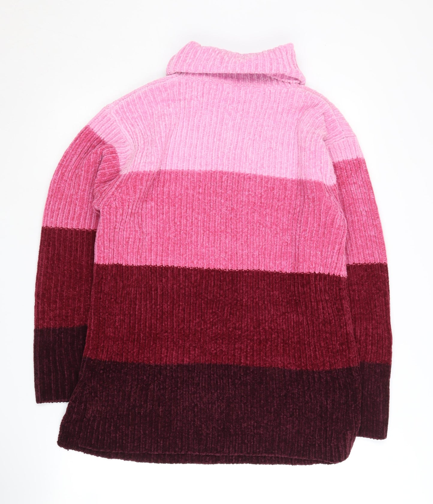 Classic Essentials Women's Multicolour Roll Neck Pullover