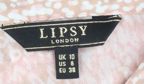 Lipsy Women’s Multicoloured Animal Print Shirt