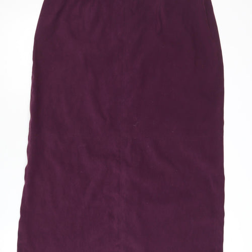 Real Comfort Women's Purple Pencil Skirt Size 16