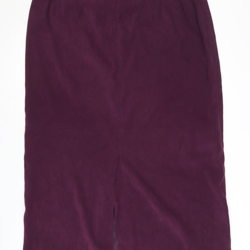 Real Comfort Women's Purple Pencil Skirt Size 16
