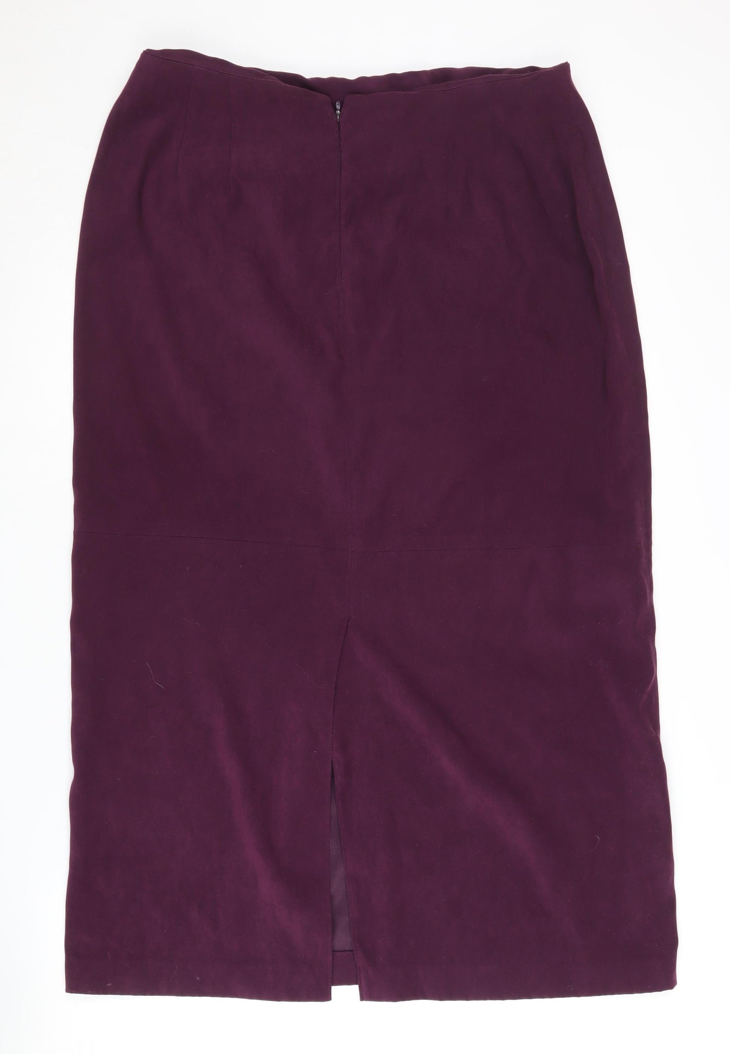 Real Comfort Women's Purple Pencil Skirt Size 16