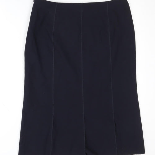 Marks and Spencer Women's Black Midi Pencil Skirt Size 14