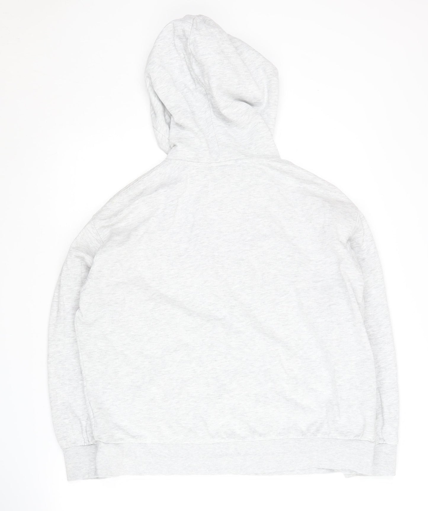 Grey Hooded Running Hoodie - Unisex M