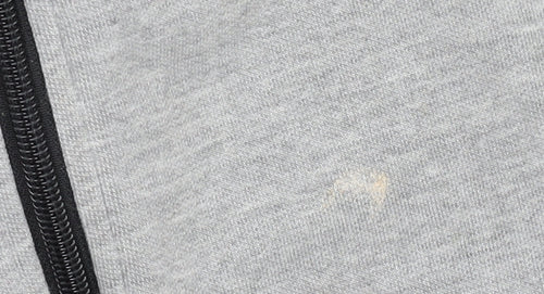 Jack & Jones Grey Full Zip Hoodie, Men's S, Casual Style