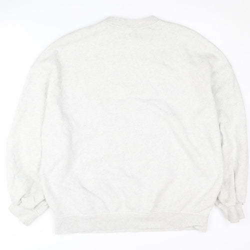H&M Unisex Grey Racing Sweatshirt S Pullover