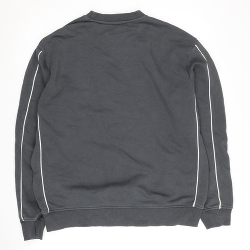 New Look Men's Grey L Pullover Sweatshirt