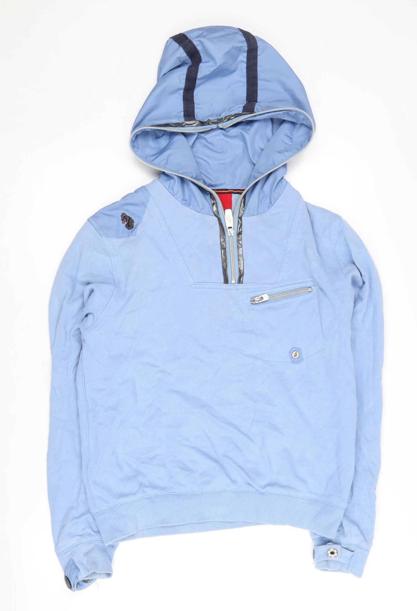 Luke Men's Blue Pullover Hoodie Size S