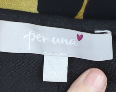 Marks and Spencer Women's Multicoloured A-Line Skirt Size 10