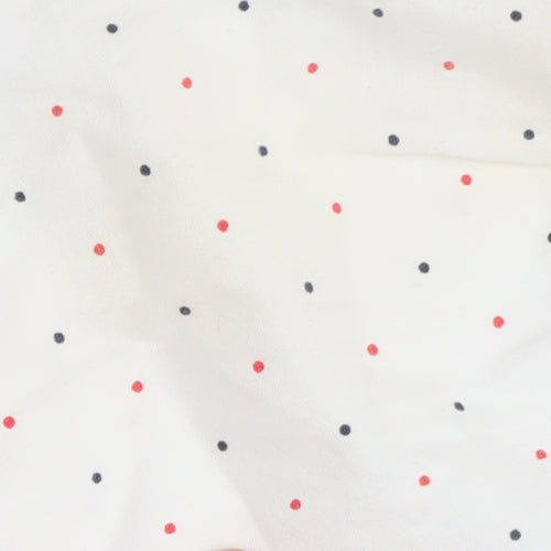 Weekend Offender Men's White Polka Dot Shirt XL