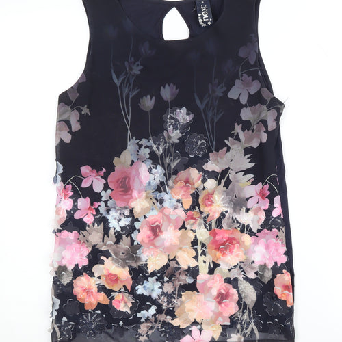 Next Women's Floral Tank Top, Multicoloured, Size 8