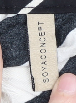 Soyaconcept Women's Black Striped Tunic M