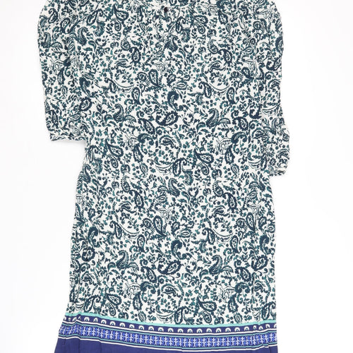 Marks and Spencer Women's Paisley Dress, Size 8