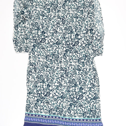 Marks and Spencer Women's Paisley Dress, Size 8