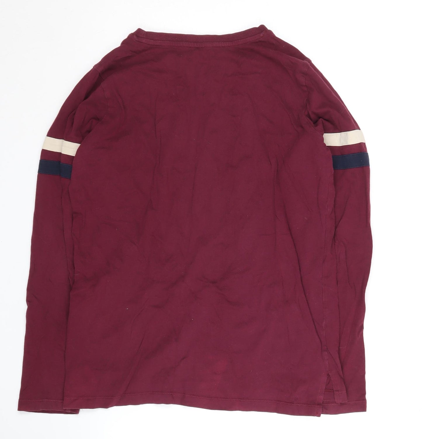 Marks and Spencer Boys Red Long Sleeve Top 12-13 Years