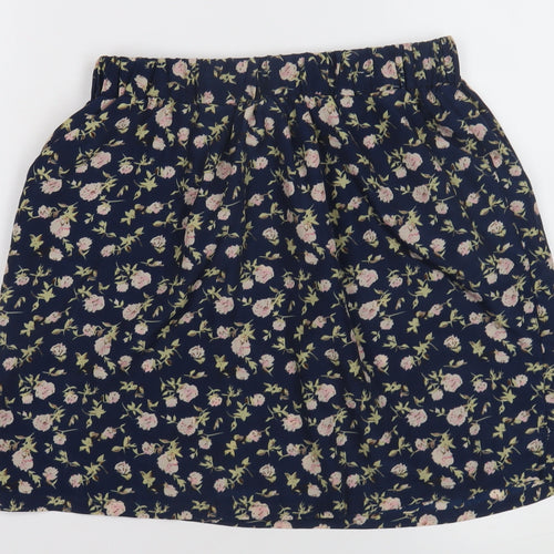 Brave Soul Women's Floral Mini Skirt - Size S, Multicoloured