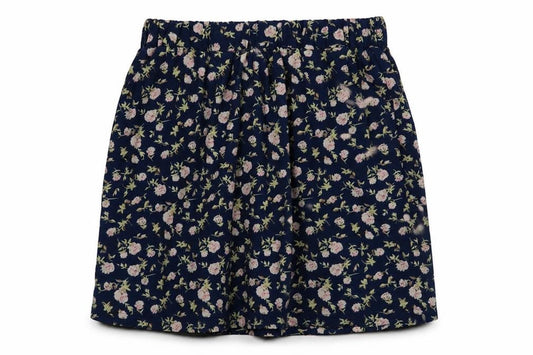 Front view of Brave Soul Women's Floral Mini Skirt -, size S, Multicoloured