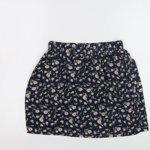 Brave Soul Women's Floral Mini Skirt - Size S, Multicoloured