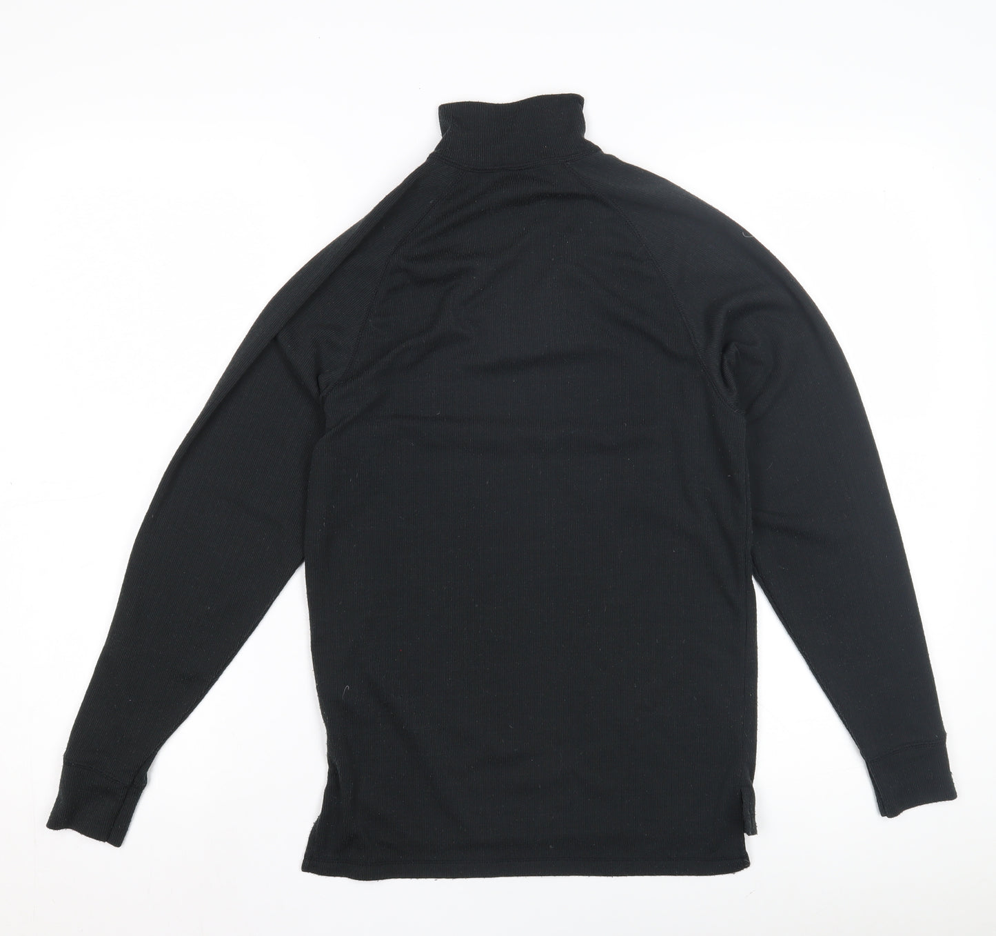 Trespass Women's Black 1/4 Zip Long Sleeve Top 2XS