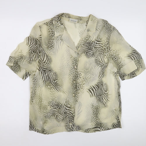 Basler Women's Animal Print Blouse, Size 12, Multicoloured