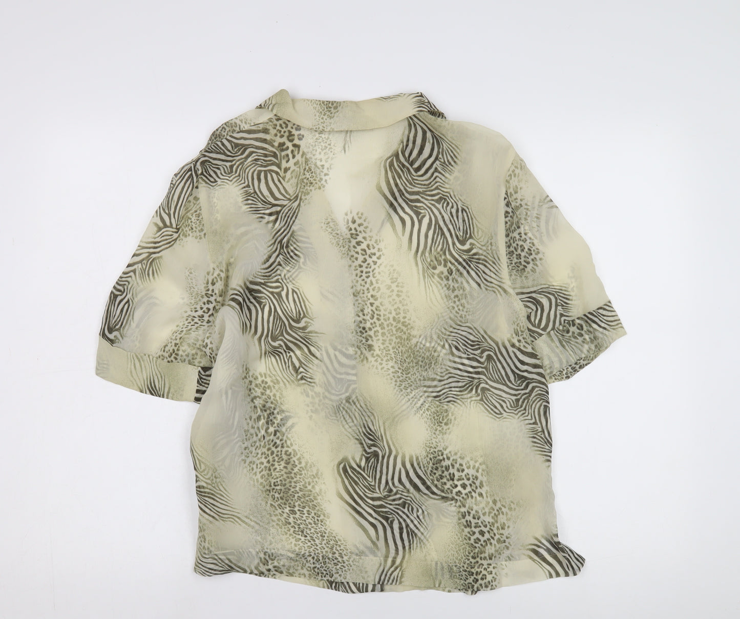 Basler Women's Animal Print Blouse, Size 12, Multicoloured