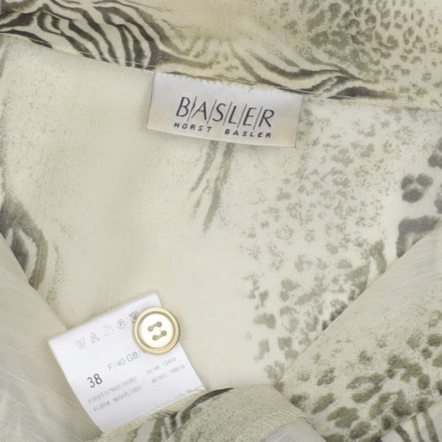Basler Women's Animal Print Blouse, Size 12, Multicoloured