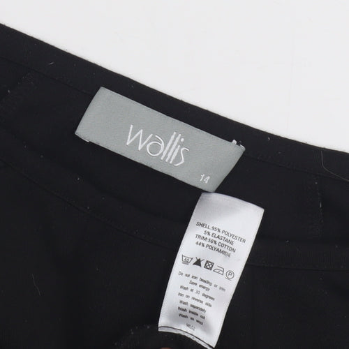 Wallis Women's Black Sheath Dress Size 14 Party Wear