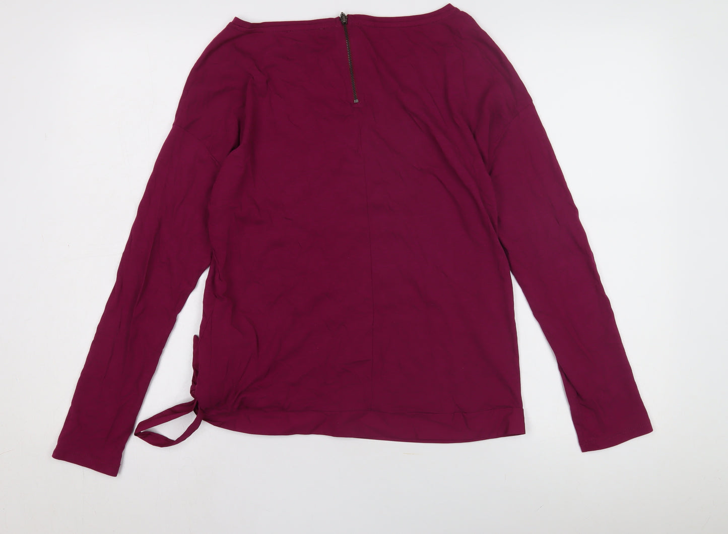 s.Oliver Women's Red Boat Neck Top Size 10