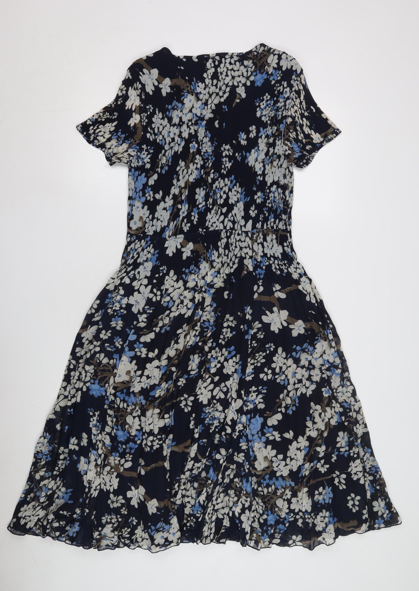 East Women's Multicoloured Floral Dress Size 14