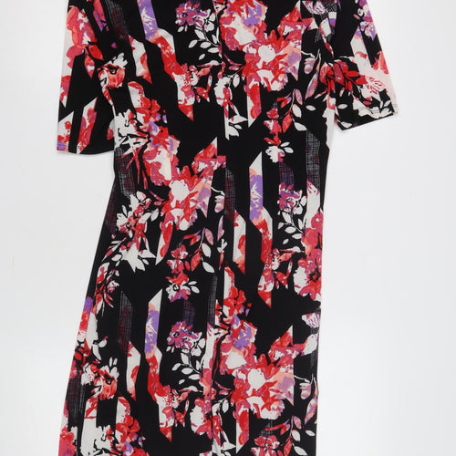 David Emanuel Women's Multicoloured Floral Dress Size 10