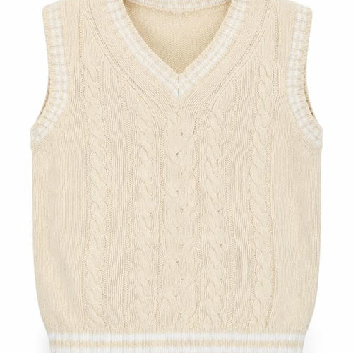 JoJo Maman Bébé Beige Unisex Baby Vest 18-24 Months